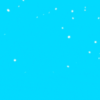  Schneeflocken auf blau - animiert