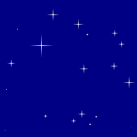  blau und Sterne - fest 